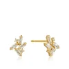 Ania Haie "Gold Cluster Stud" Earrings