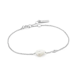 Ania Haie "Silver Pearl" Bracelet