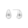 Ania Haie "Silver Small Dome Hoop" Earrings