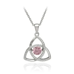 BIRTHSTONE TRINITY PENDANT (OCTOBER)