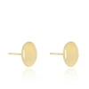 BUTTON STUD EARRINGS