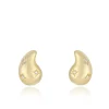 CHUNKY CZ STAR STUD EARRINGS