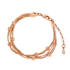 Cristallo Rose Plated Fashion Bracelet