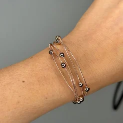 Cristallo Rose Plated Fashion Bracelet