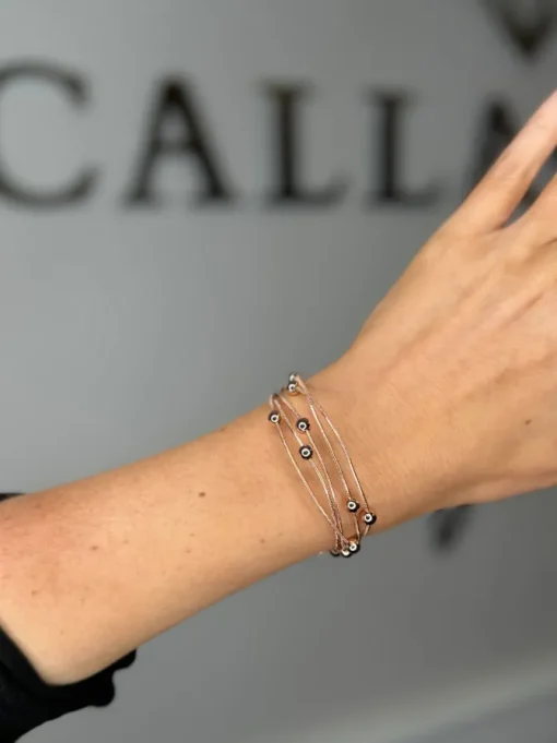 Cristallo Rose Plated Fashion Bracelet