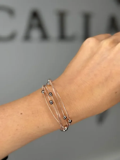 Cristallo Rose Plated Fashion Bracelet