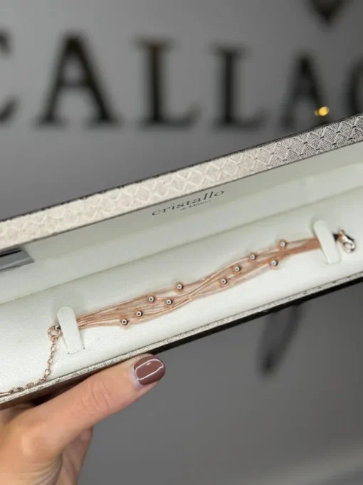 Cristallo Rose Plated Fashion Bracelet