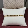 Cristallo Yellow Plated Daughter Bracelet