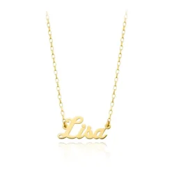 9ct Gold Name Necklace