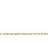 9ct Yellow Baby Belcher Chain Necklace