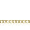 9ct Yellow Curb Chain Bracelet