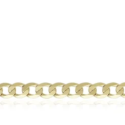 9ct Yellow Curb Chain Bracelet