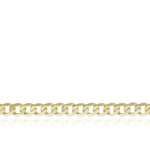 9ct Yellow Curb Chain Bracelet