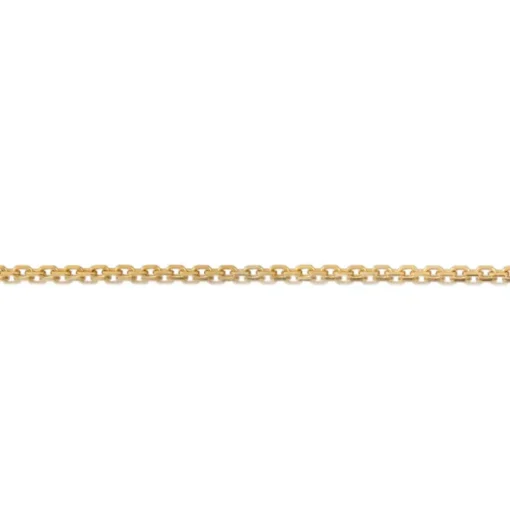 9CT YELLOW GOLD CUTOUT COMPASS PENDANT AND CHAIN NECKLACE