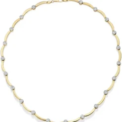 9ct Yellow Gold CZ Necklace
