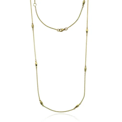 9ct Yellow Gold Pod Necklace