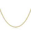 9CT YELLOW GOLD ROPE CHAIN Necklace