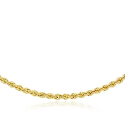 9CT YELLOW GOLD ROPE CHAIN Necklace