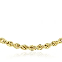 9CT YELLOW GOLD ROPE CHAIN Necklace