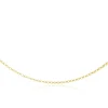 9ct Yellow Gold Round Belcher Chain