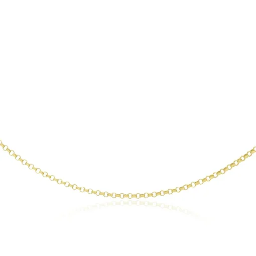 9ct Yellow Gold Round Belcher Chain