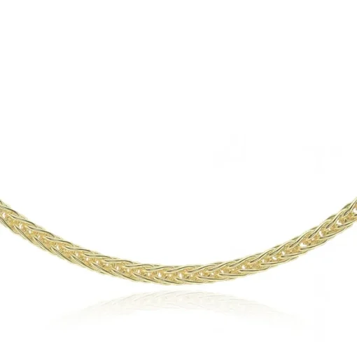 9CT YELLOW GOLD SPIGA CHAIN Necklace