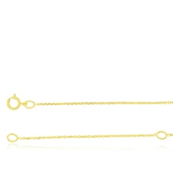 9ct Yellow Gold Trace Chain Necklace