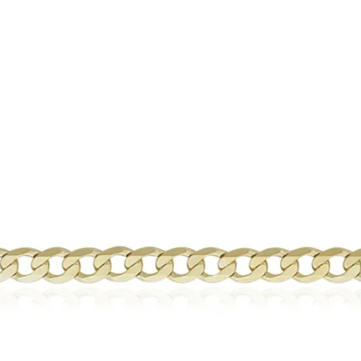 9ct Yellow Metric Curb Chain Necklace