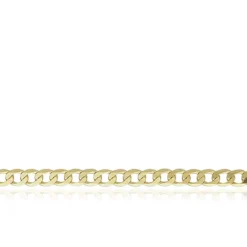 9ct Yellow Metric Curb Chain Necklace