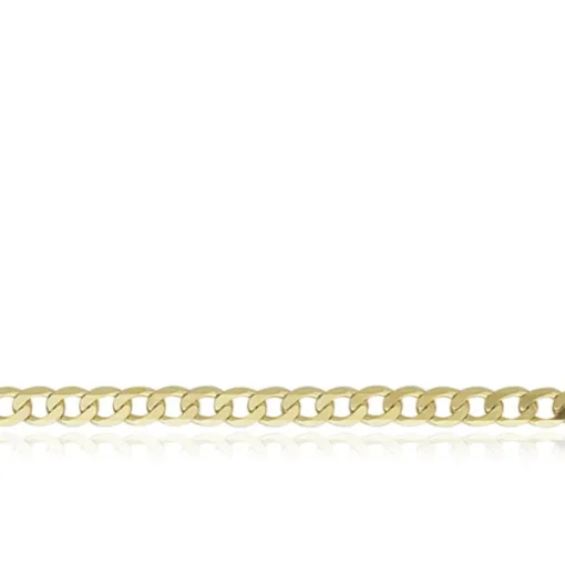 9ct Yellow Metric Curb Chain Necklace