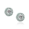 First Communion CZ Stud Earrings