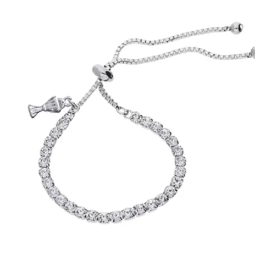 First Communion Tennis Bracelet & Chalice Charm