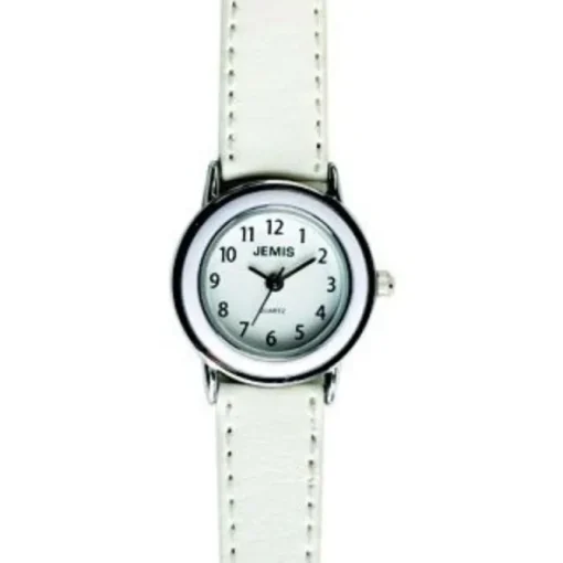 First Holly Communion White Leather Watch