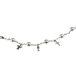 First Holy Communion Pearl and Charms Bracelet