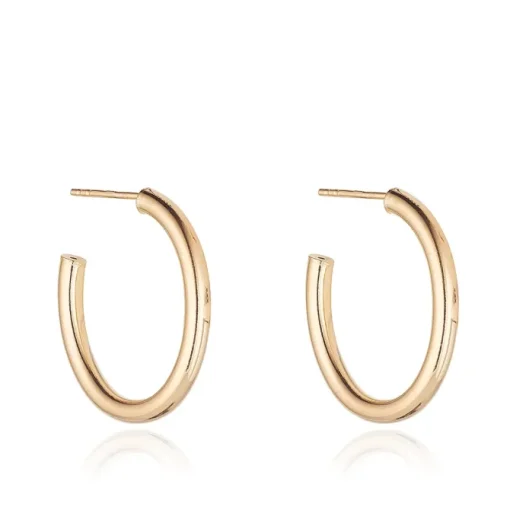 25MM ROUNDED OVAL HOOP
