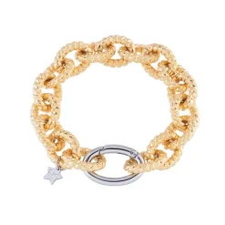 Rebecca Diva Bracelet With Striped Mesh