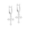 Rebecca Judith Earring with Small Cross Pendant