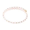 Rebecca My World Bracelet in Hard Powder Stone and Zircons