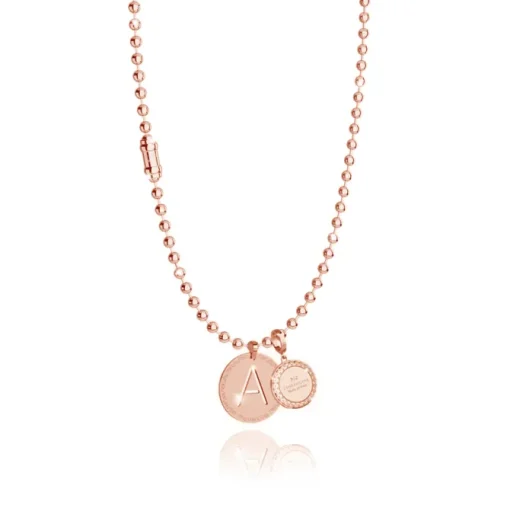 Rebecca Rose Initial & Sparkly Charm Set