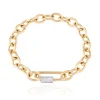 Rebecca Yellow Plated Bracelet