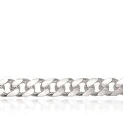 Silver Classic Curb Chain Necklace