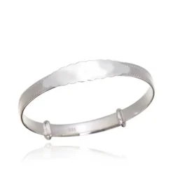 Sterling Silver Baby Bangle