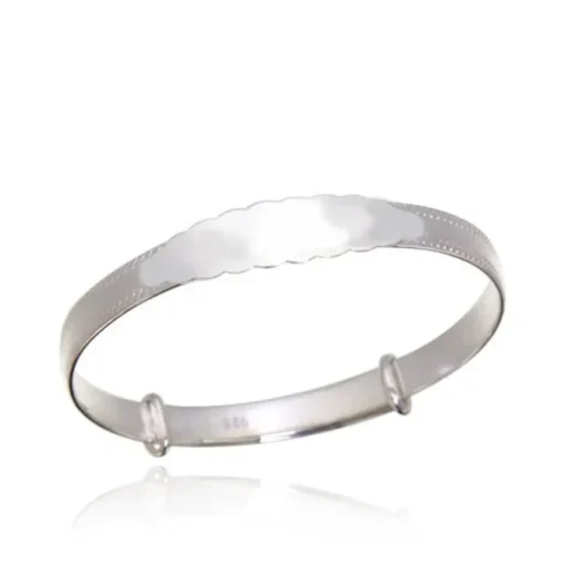 Sterling Silver Baby Bangle