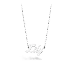 Sterling Silver Name Necklace