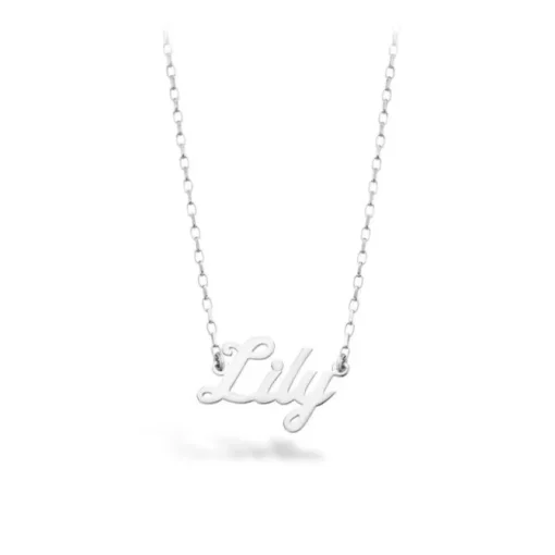 Sterling Silver Name Necklace
