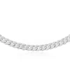 Sterling Silver Panza Curb Chain