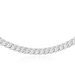 Sterling Silver Panza Curb Chain