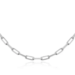 STERLING SILVER PAPER CHAIN