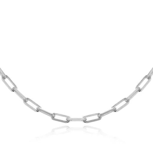 STERLING SILVER PAPER CHAIN