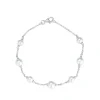 STERLING Silver Shell Pearl Bracelet